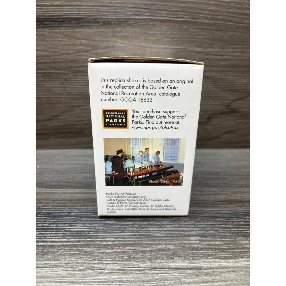 USP Alcatraz Salt And Pepper Shakers Stainless Steel